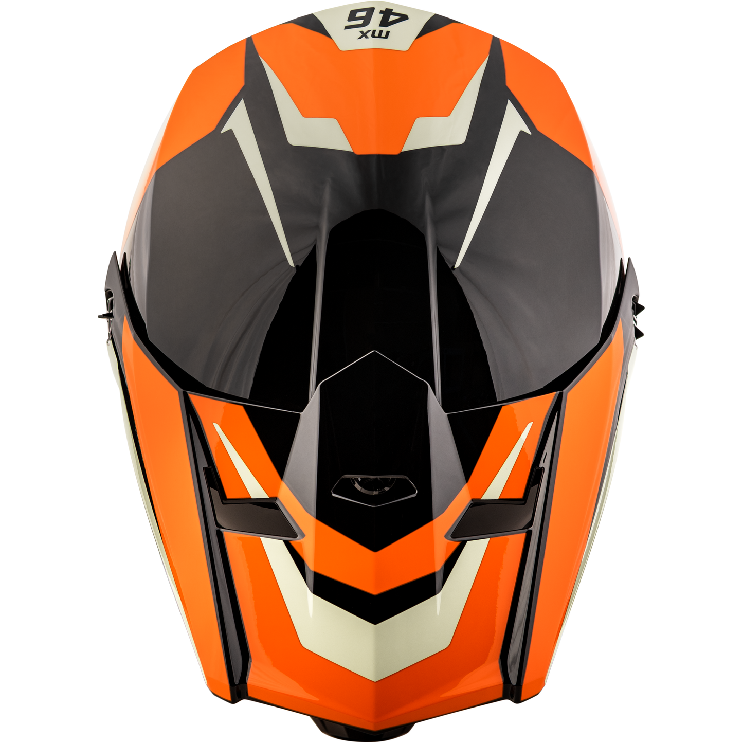 Mx 46y Cyclus Helmet Black/Orange Ym