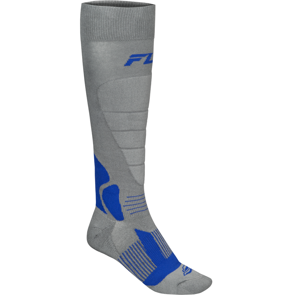 Snow Heavyweight Wool Sock Grey/Blue Lg/Xl