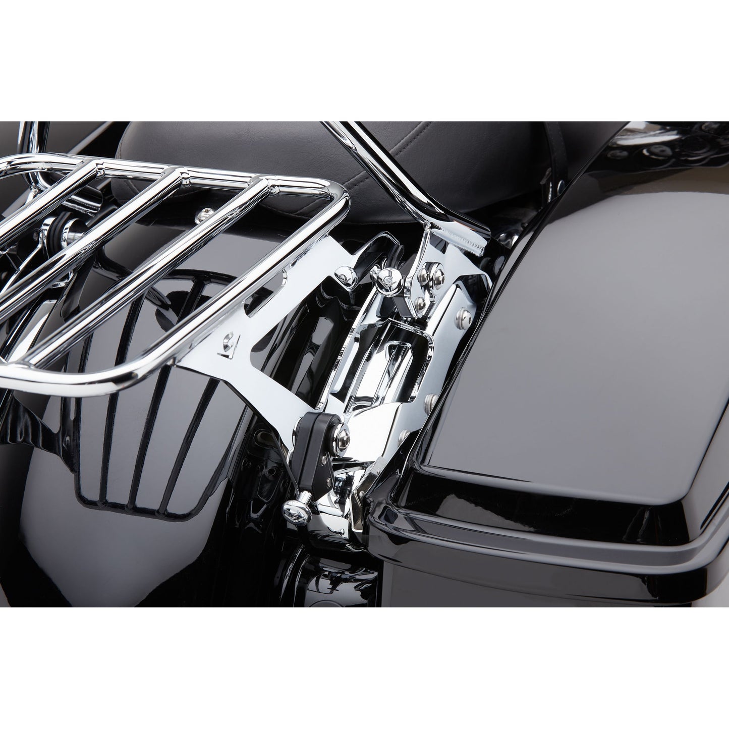 Backrest Mounting Kit Chrome Flh/Flt 14 22