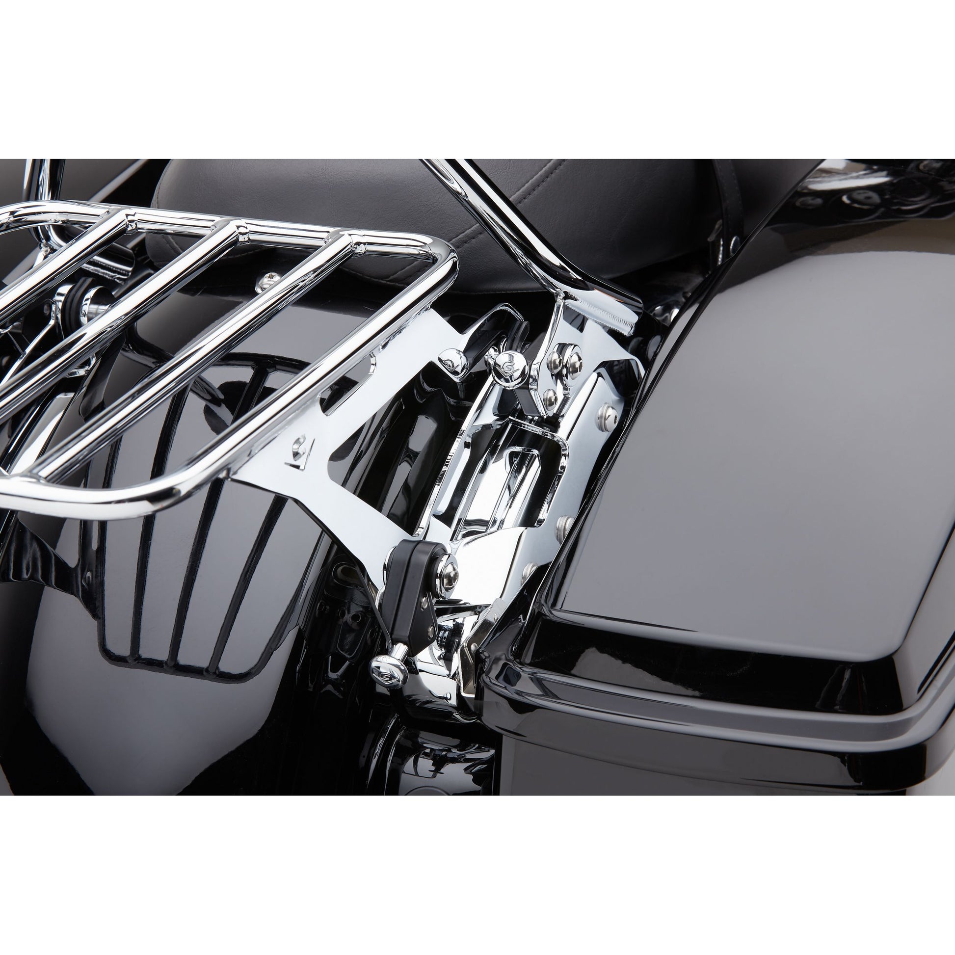 Backrest Mounting Kit Chrome Flh/Flt 14 22