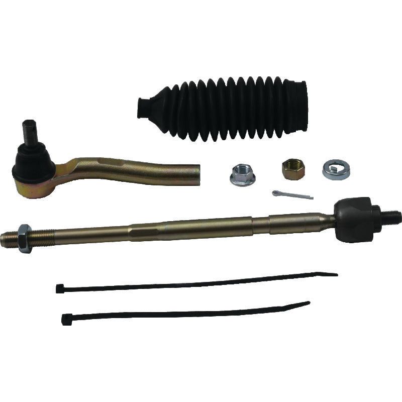 QuadBoss 16-21 Honda SXS1000 Pioneer 1000 Steering Rack Tie Rod Assembly Kit - Right Inner & Outer