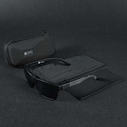 Havoc Racing Atlas XL Polarized Sunglasses Black Flag