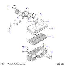 Polaris Slingshot CLAMP-WORMDRIVE,105DIA,9/16WD, Genuine OEM Part 7082295, Qty 1