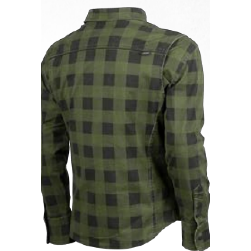 Speed and Strength True Grit Armored Motoshirt Olive/Black - Medium