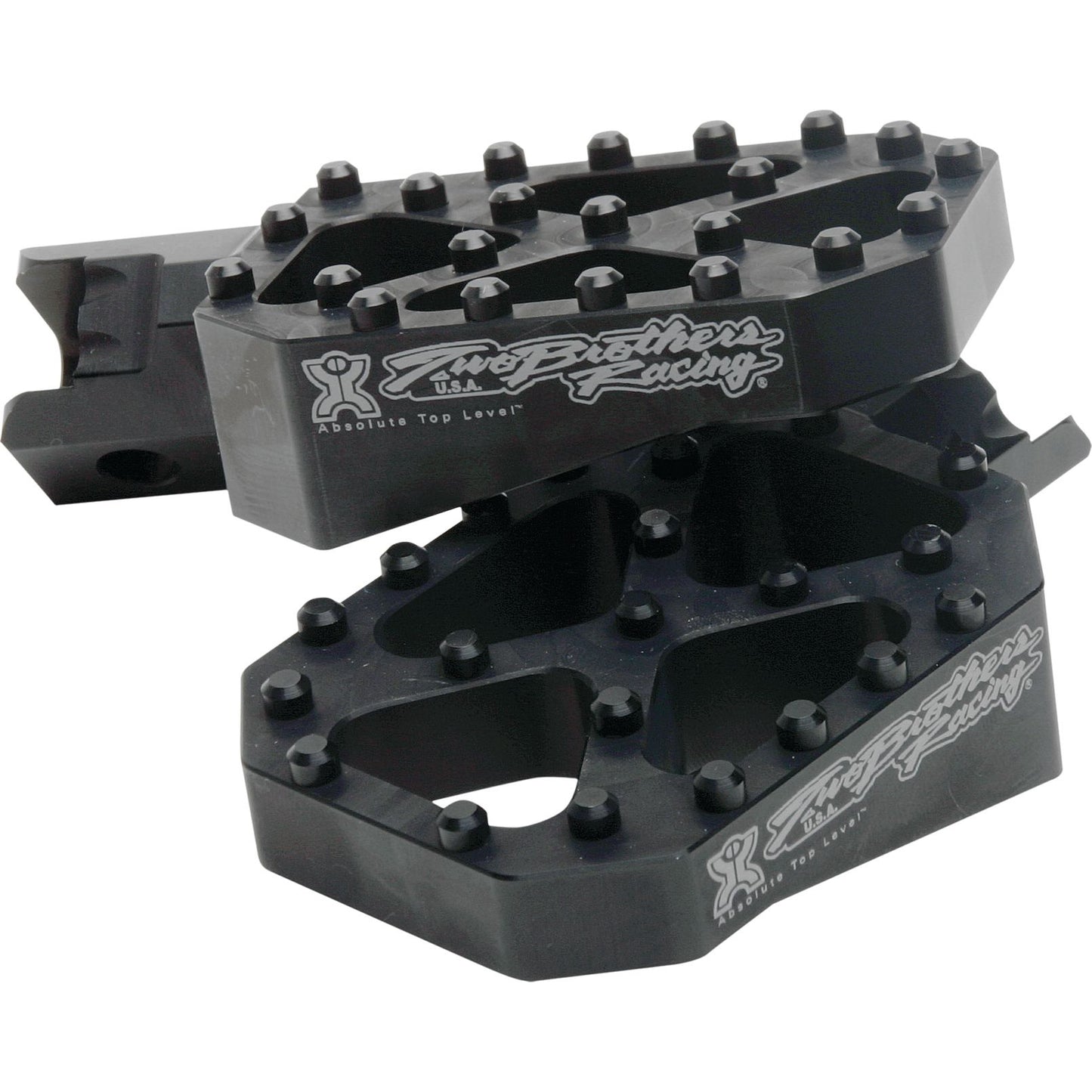 Grom Billet Footpegs Black
