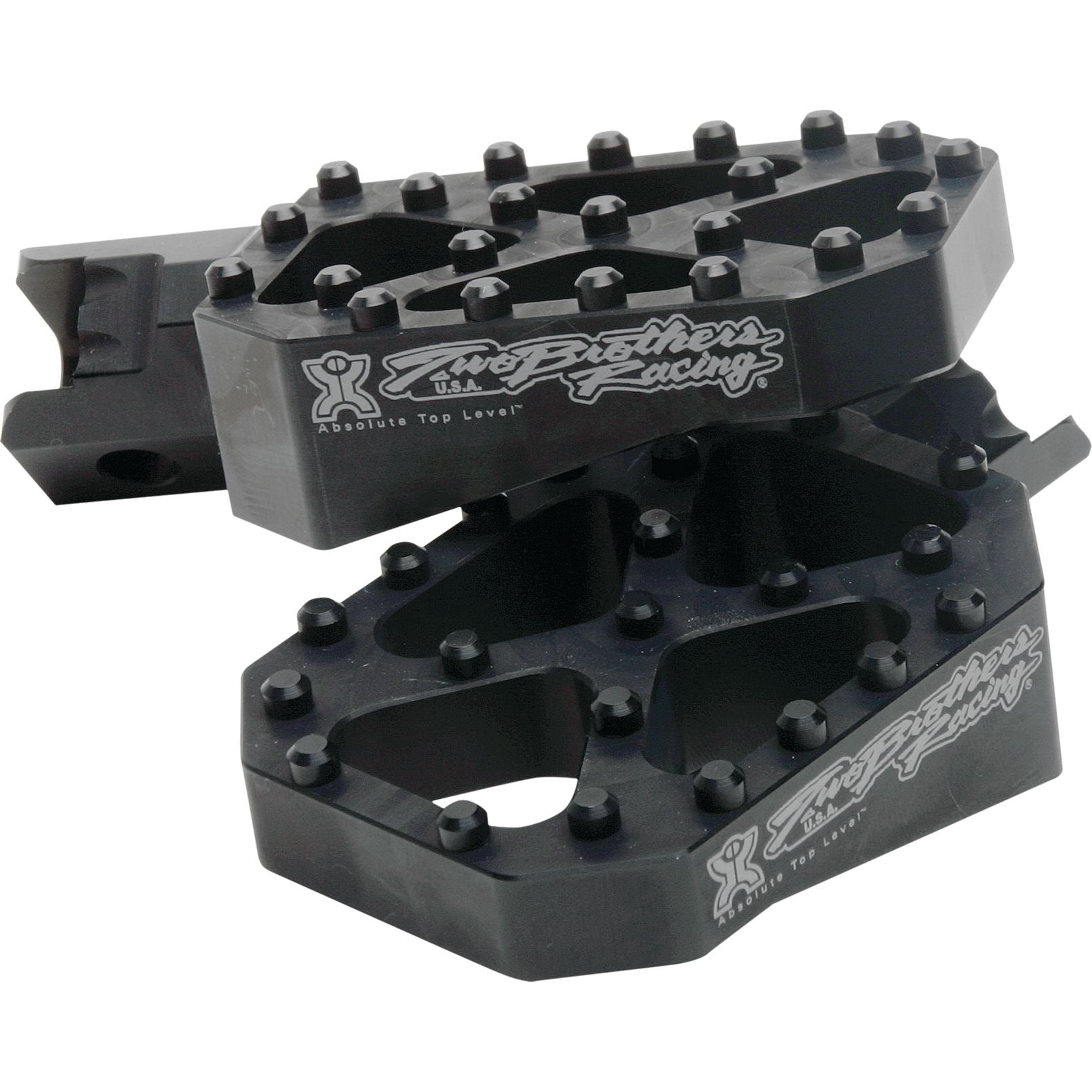 Grom Billet Footpegs Black