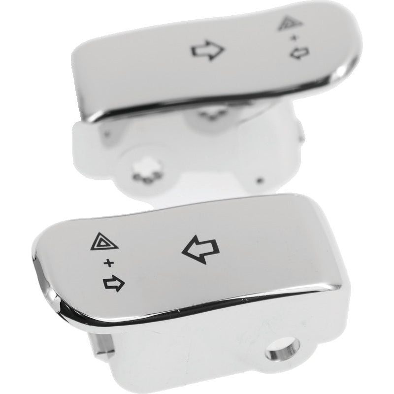 Bikers Choice 96-13 Big Twin & XL Chrome Turn Signal Extensions Pr