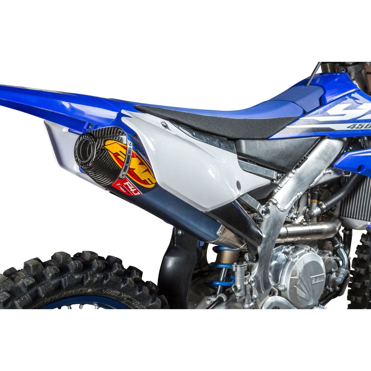 Factory 4.1 Rct Slip Mflr Ano Ti W/Carb Cap Yz450f