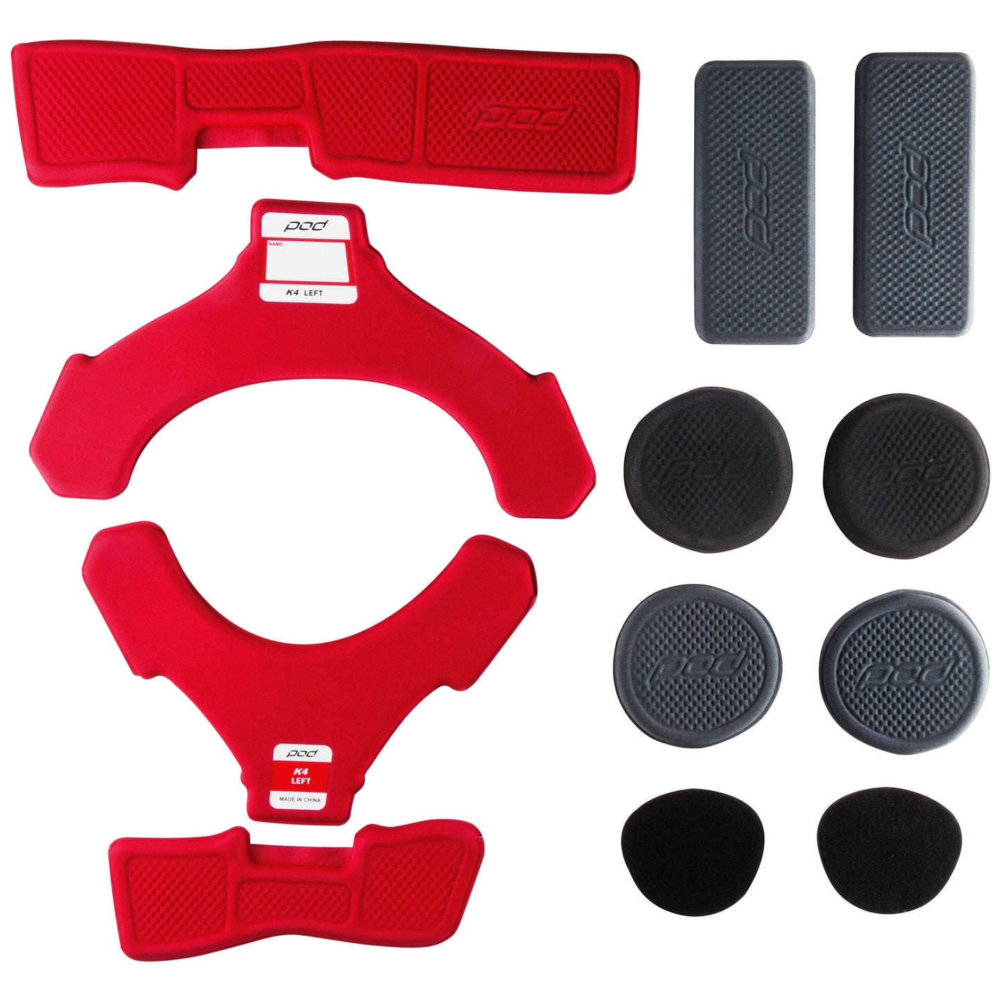 K4 Mx Pad Set Red (Left)