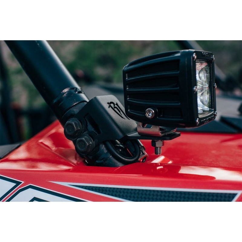 Rigid Industries 2014-2015 Polaris RZR XP1000 Single A Pillar D/DXL/SR-M/SR-Q-Series Mount Bracket