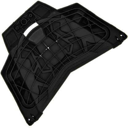Polaris ATV Storage Cover, Rear, Gloss Black, Genuine OEM Part 5452955-070, Qty 1