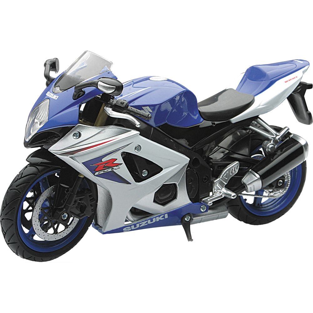 Replica 1:12 Super Sport Bike 08 Suzuki Gsx R1000 Blue