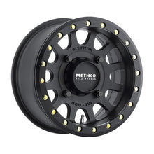Method MR401 UTV Beadlock 14x7 / 5+2/38mm Offset / 4x156 / 132mm CB Matte Black Wheel