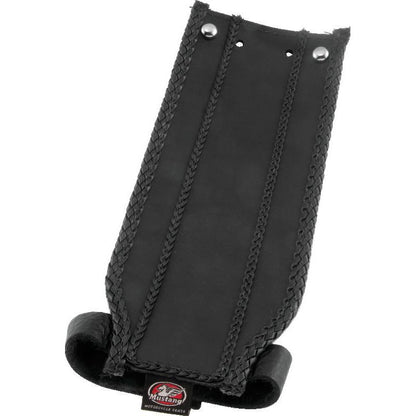 Mustang 18-21 Harley Street Bob Wide Tripper Solo Seat w/ Driver Backrest - Brown