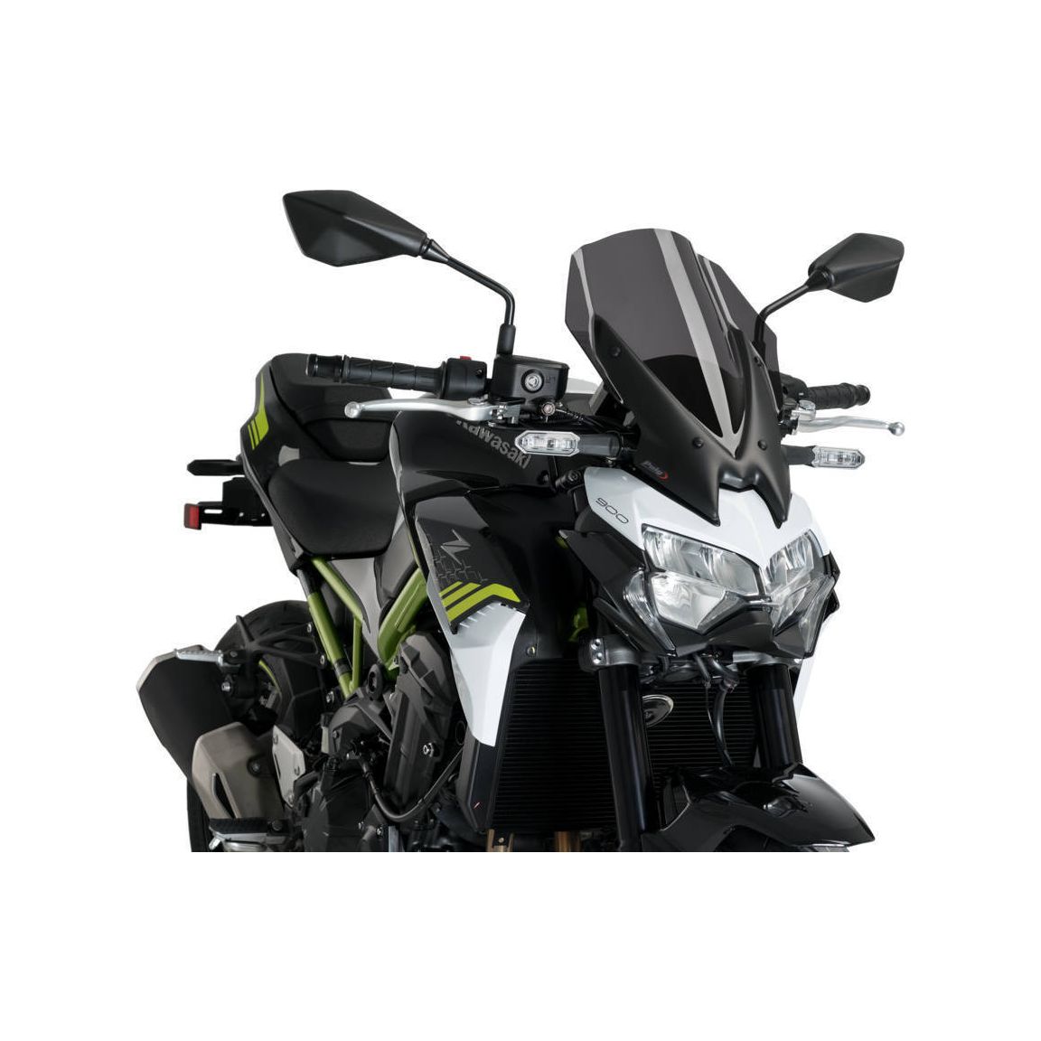 Windscreen Naked New Gen Touring Dark Smoke Kaw
