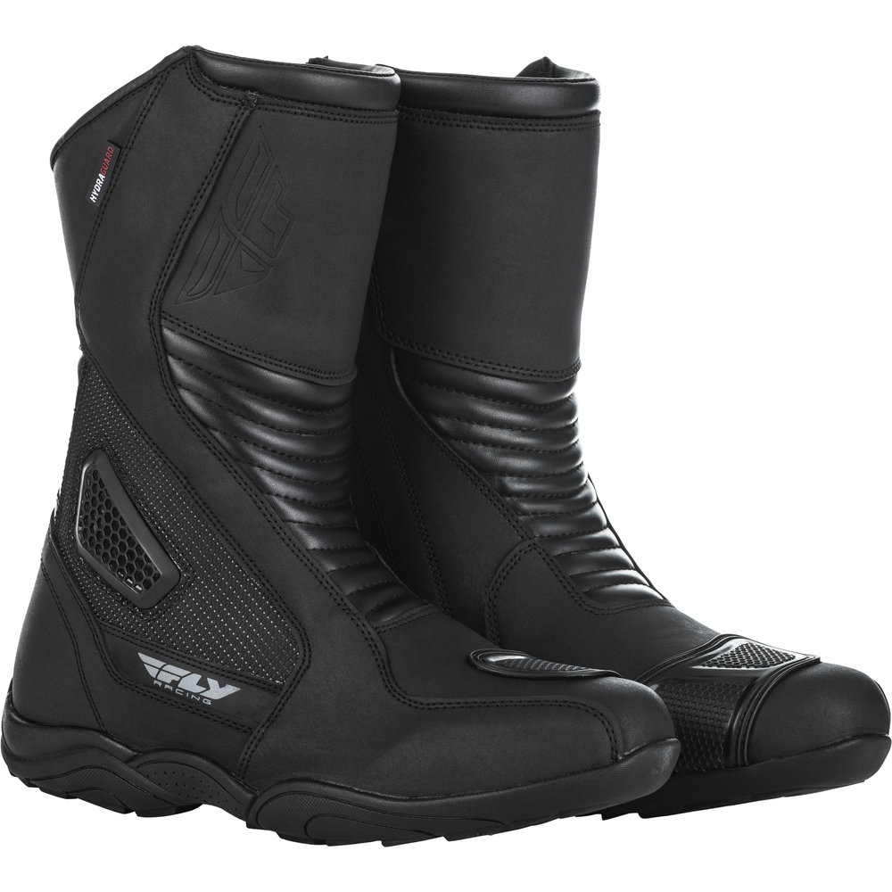 Milepost Boots Black Sz 14