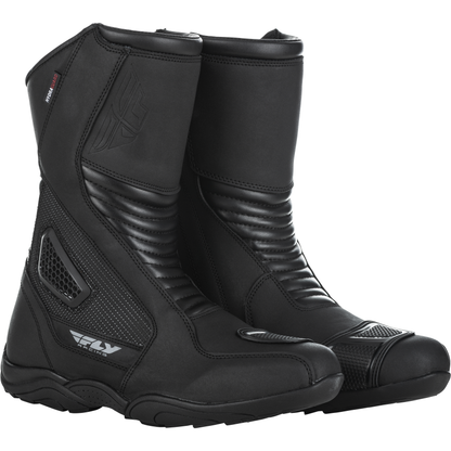 Milepost Boots Black Sz 08