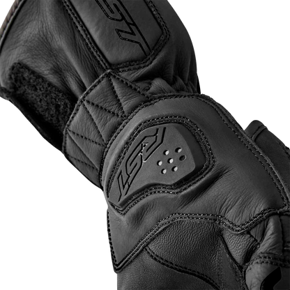 Womens S1 Glove Black Leather Lg