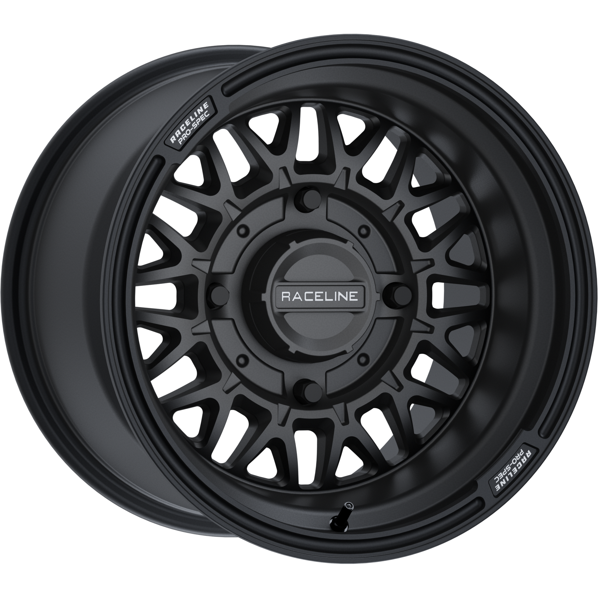 Raceline Omega 15x10 4/137 5+5 (0mm) Satin Black