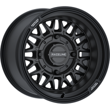 Raceline Omega 15x10 4/137 5+5 (0mm) Satin Black