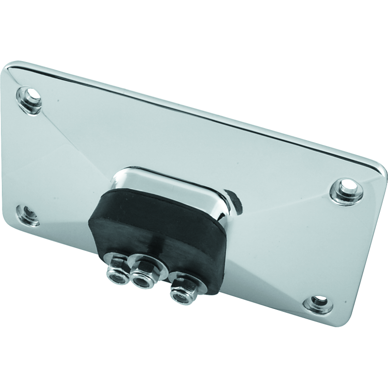 Bikers Choice 55-99 Chrome Pyramid Lisence Plate Bracket 3 Bolt Style