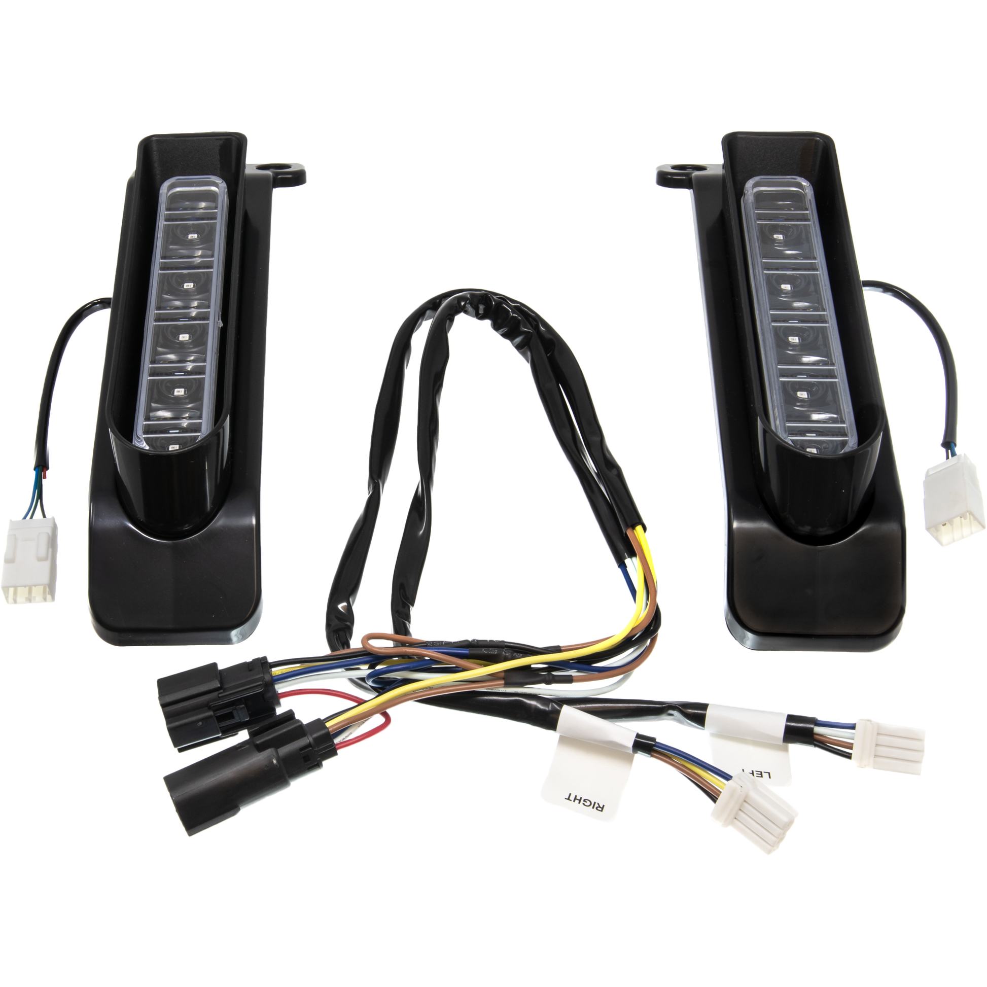 Saddlebag Filler Led Inserts Black