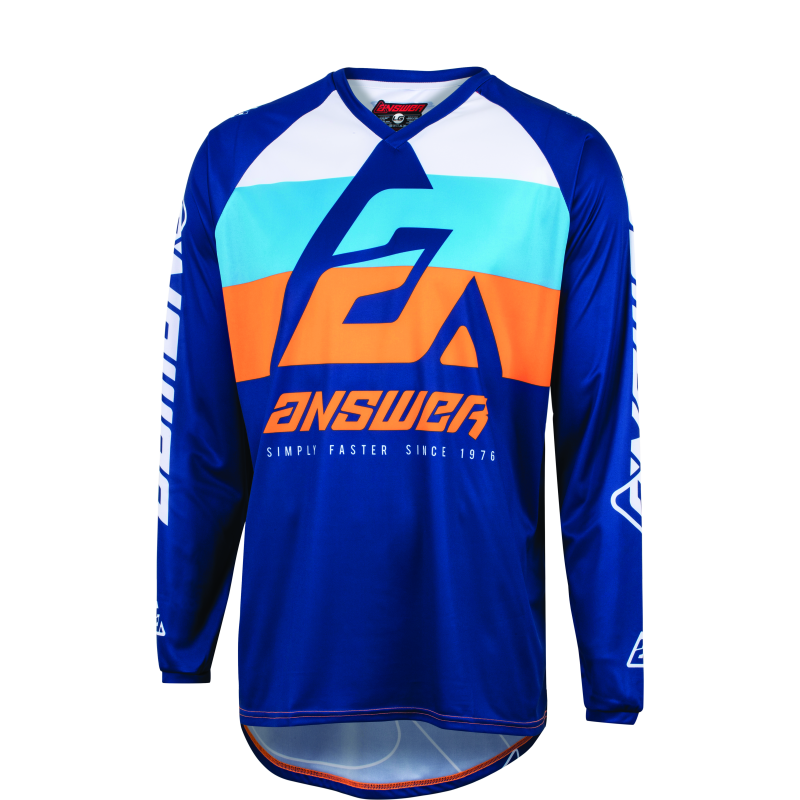 Answer 23 Syncron CC Jersey Blue/Orange/Black - XS