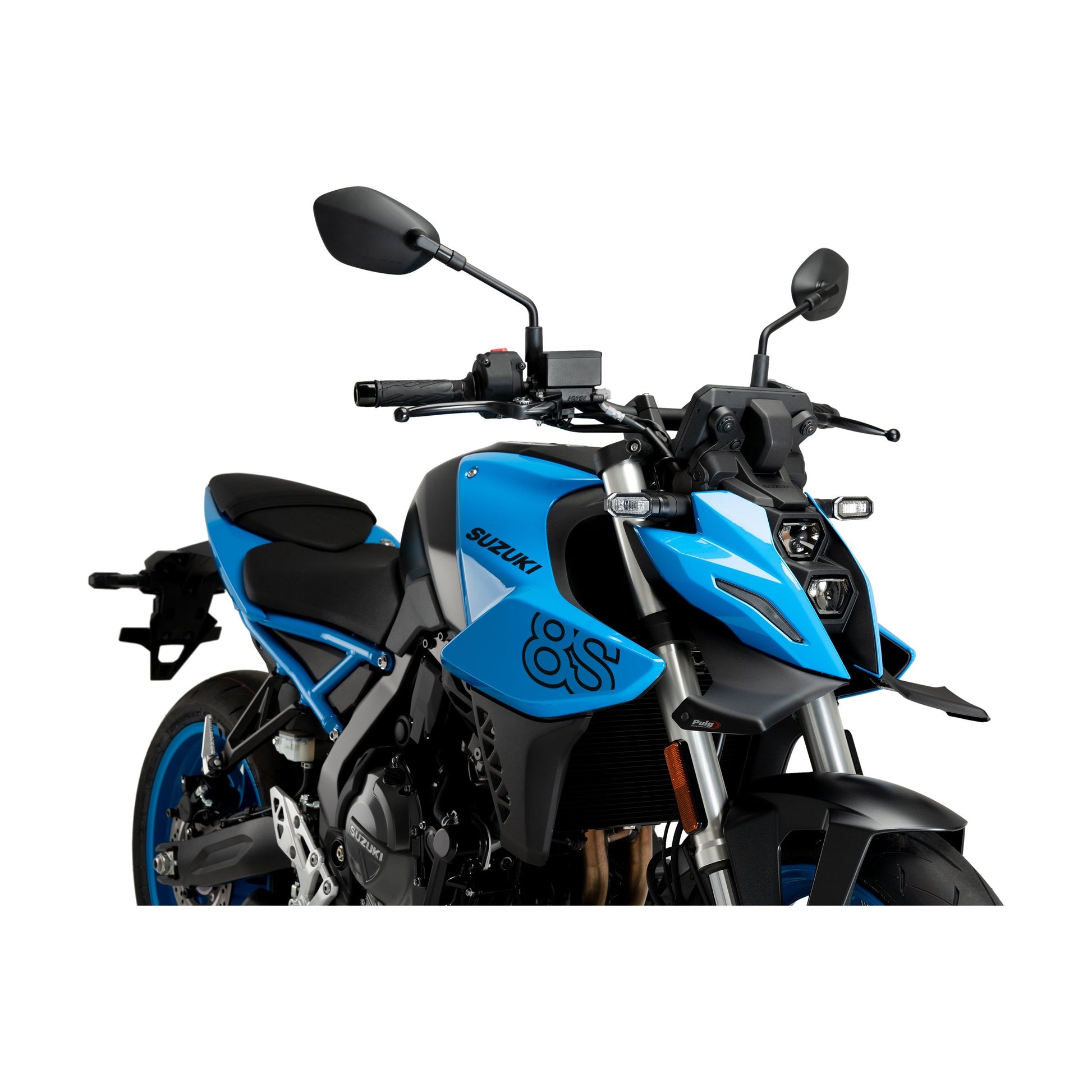 Downforce Front Spoiler Matte Black Suz