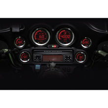 Hd 02 Series Gauge Kit Silver Bezel Oil Temp