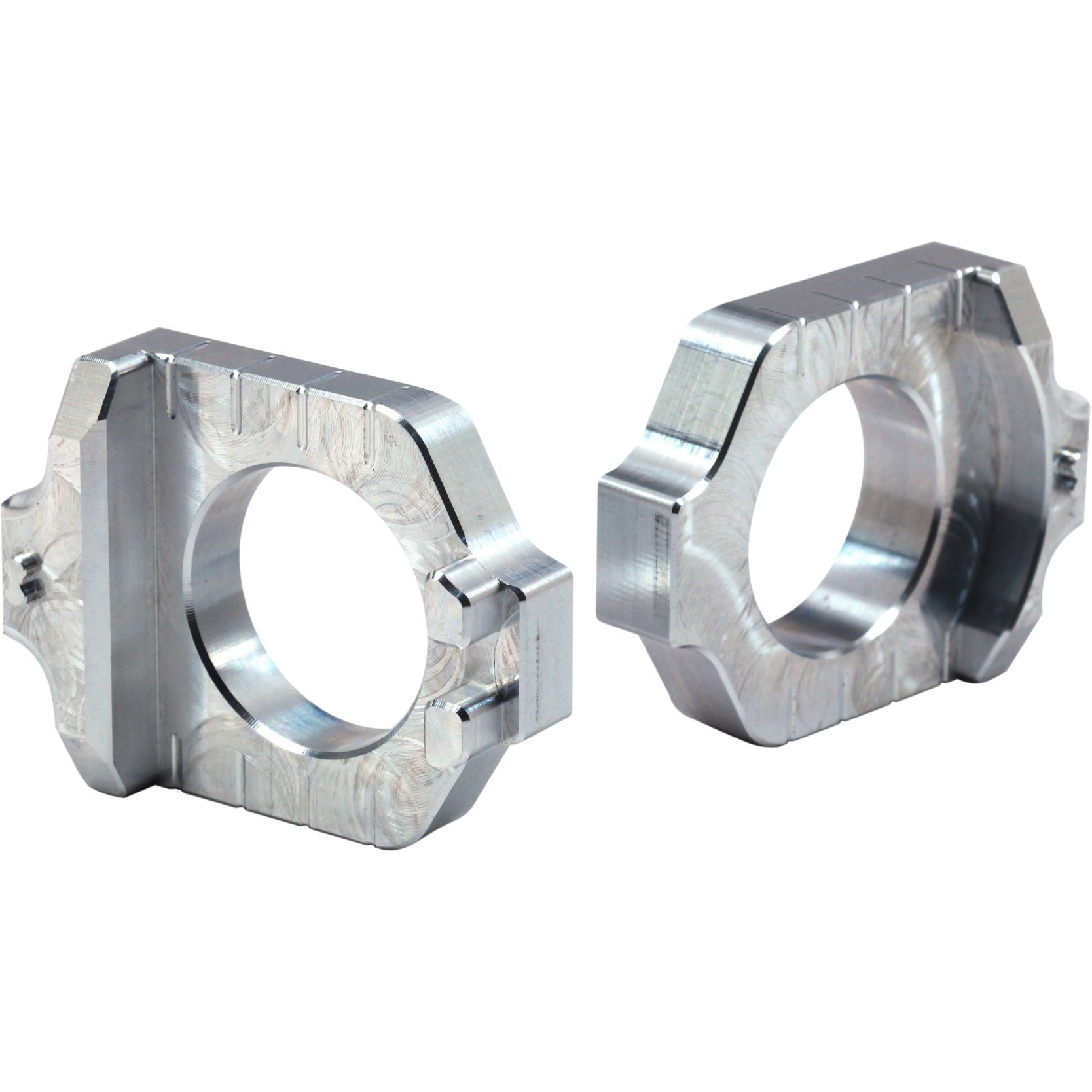 Axle Blocks Elite Kaw/Suz Silver