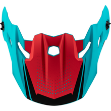 Mx 96 502 Visor W/Screws Matte Blue/Red