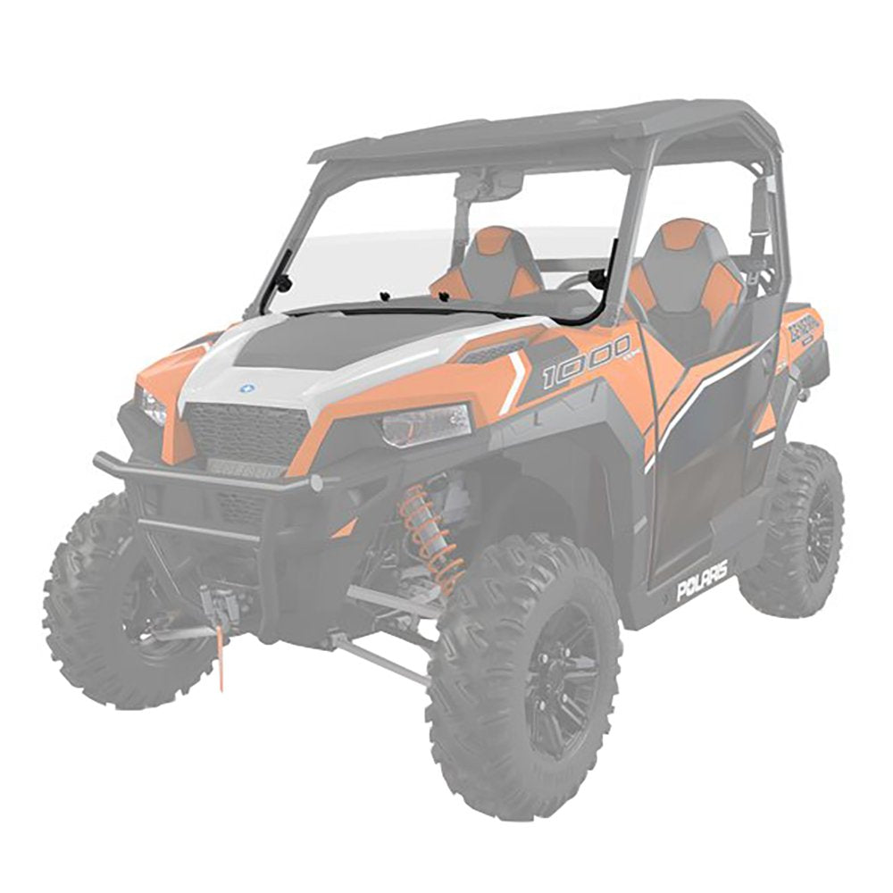 Polaris New OEM General Pro-Fit Lock & Ride� Half Windshield, 1000 EPS, 2881111