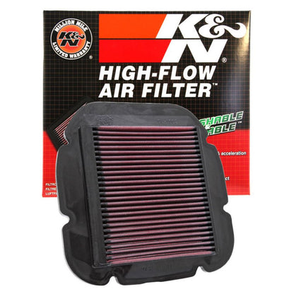 K&N 02-10 Suzuki DL 1000 V-Strom/04-12 DL650 V-Strom / 04-05 Kawasaki KLV1000 Replacement Air Filter