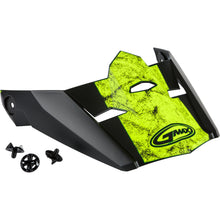 Visor W/Screws Dominant Mx 46 Matte Black/Hi Vis Md 2x