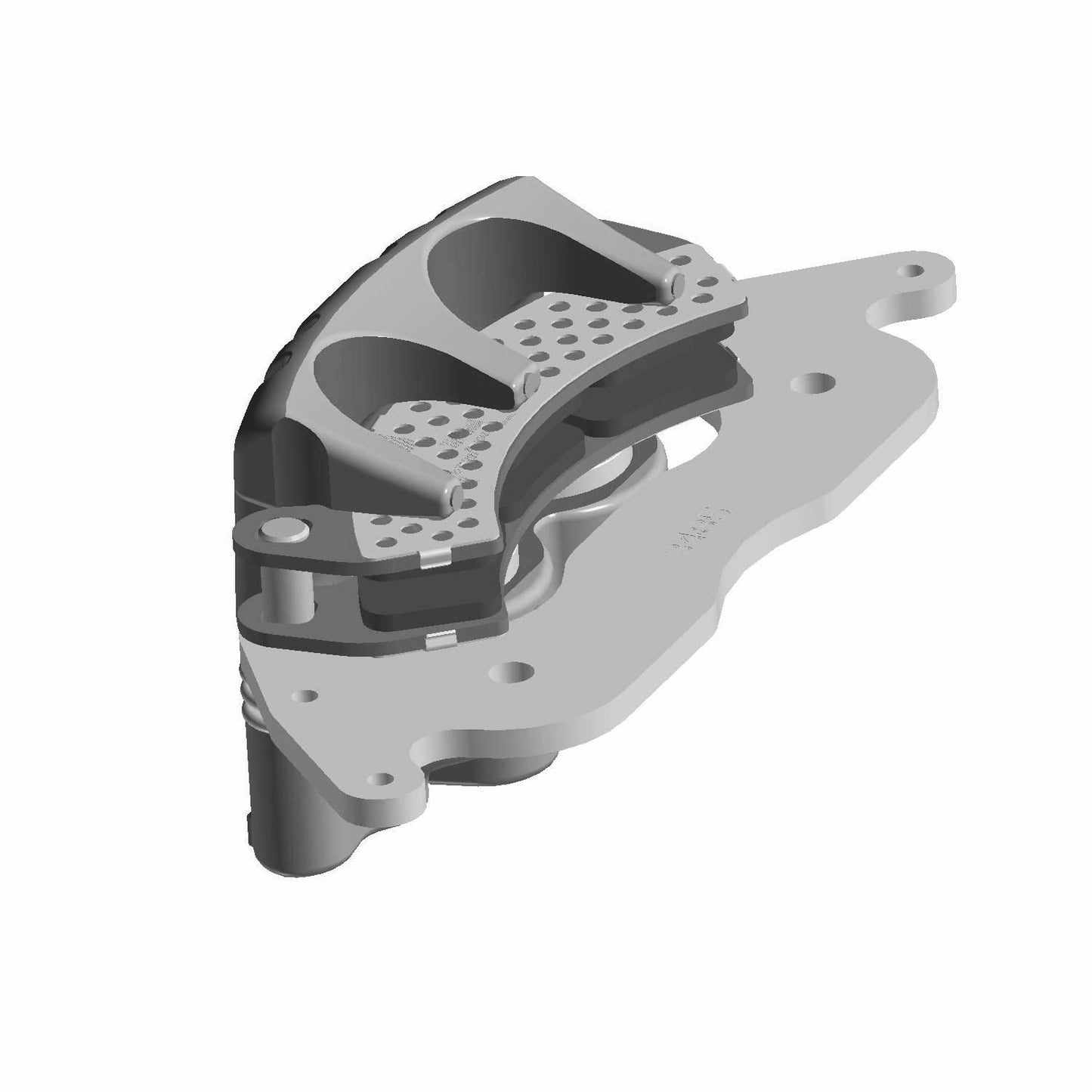 Polaris RZR ASM-Brake-Cal-FL-2xl 1-5db [incl. all,] Genuine OEM Part 1913467, Genuine OEM Part 1913467, Qty 1