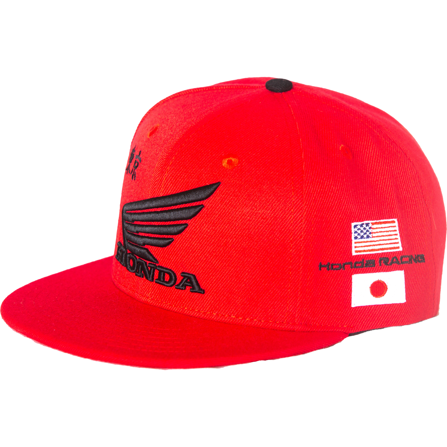 Honda Hat Factory Snapback Red