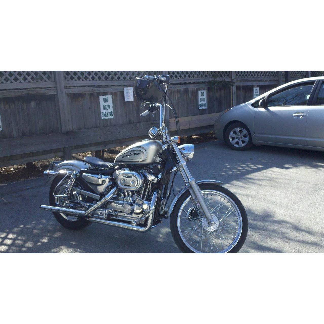 Narrow 14" Apehangers 1" Chrome