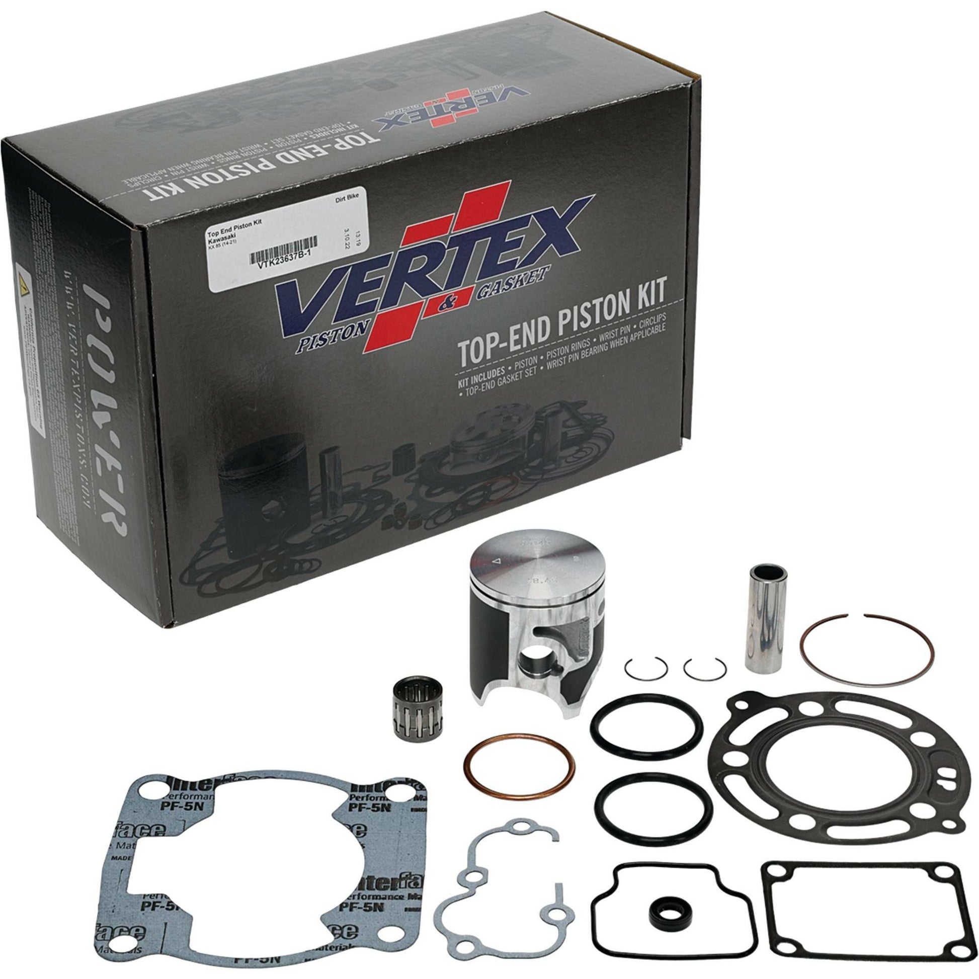 Top End Kit Prf Sngl Ring 48.45/Std Kaw