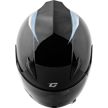 Ff 49 Syth Helmet Black/Silver Blue Sm