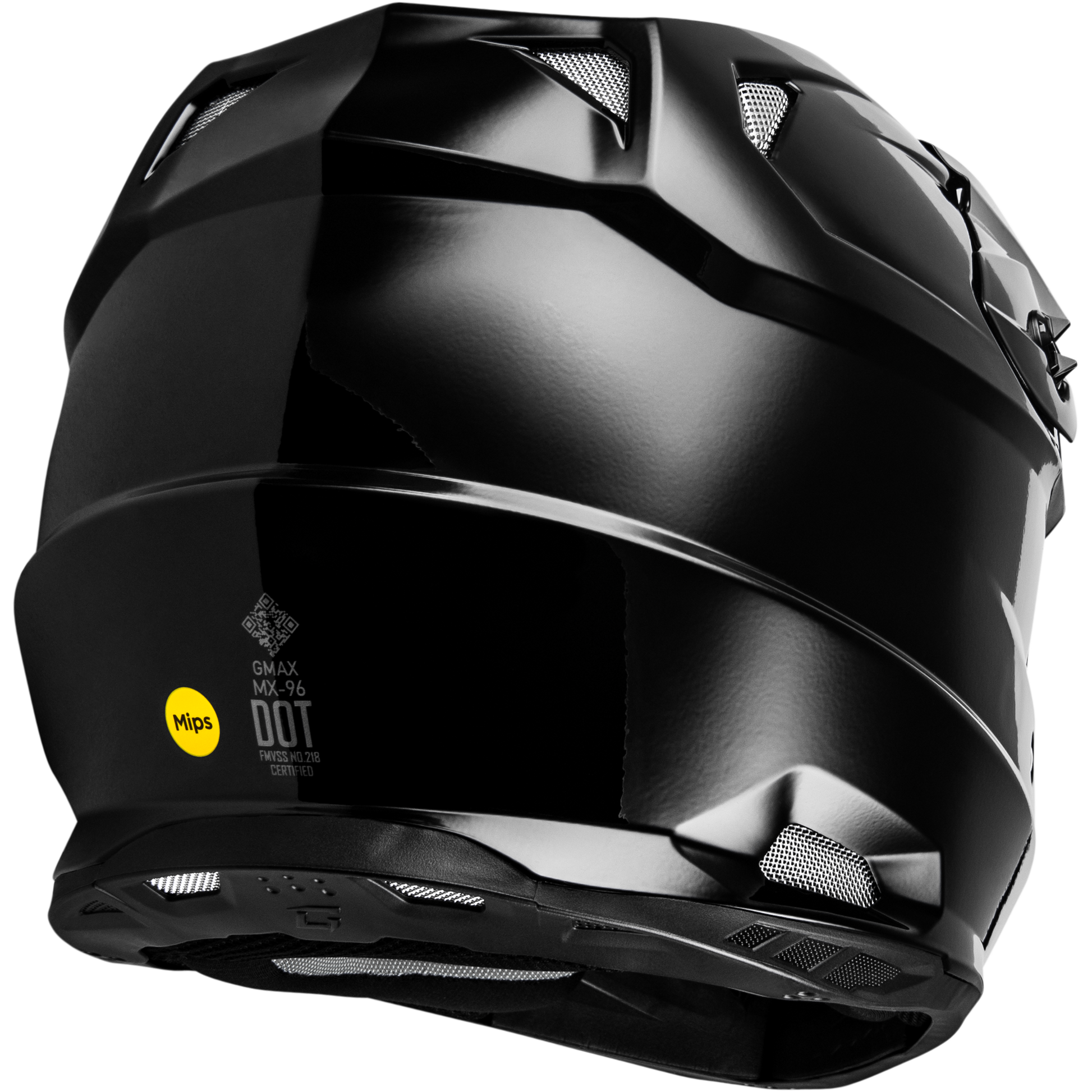 Mx 96 Solid Helmets Black Md