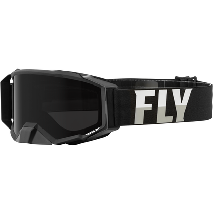 Zone Pro W/C Goggle Blk/White W/Dark Smoke Hydro Lens