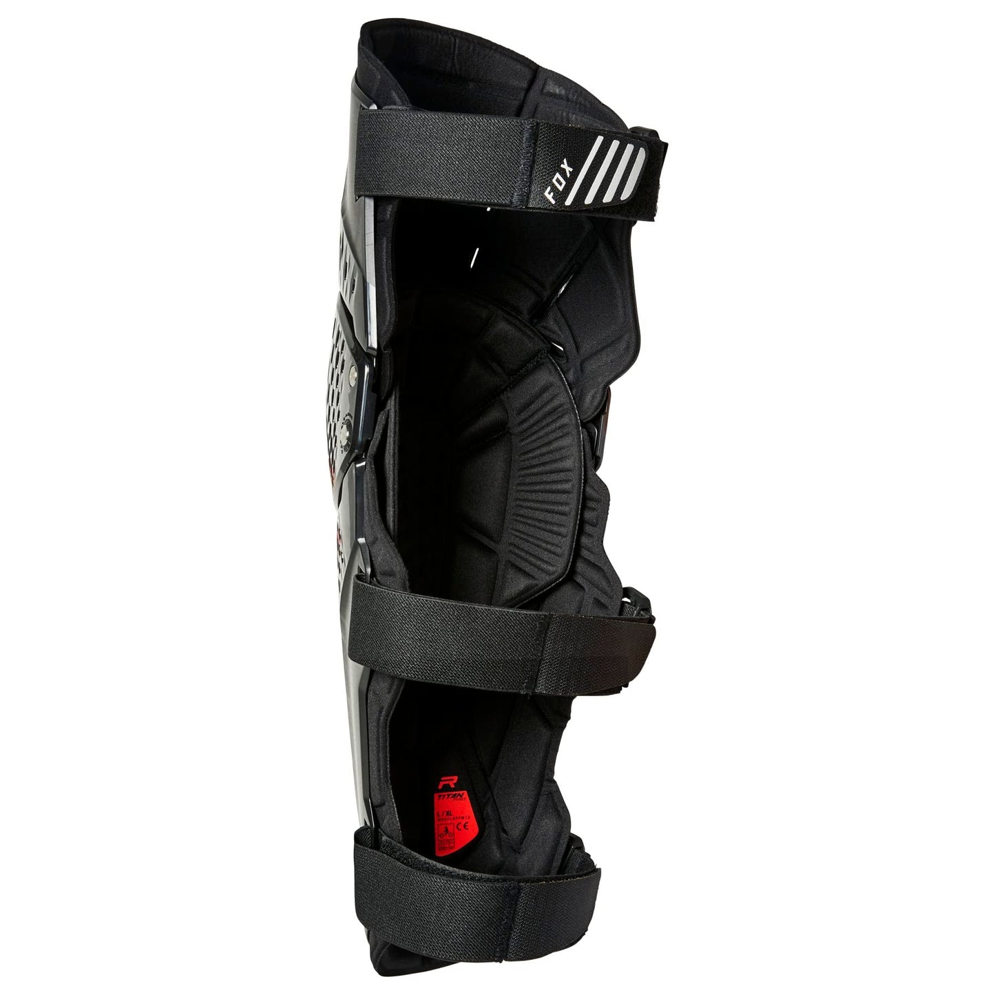 Fox Racing mens TITAN PRO D3O MOTOCROSS KNEE GUARD, CE CERT,Black,S/M