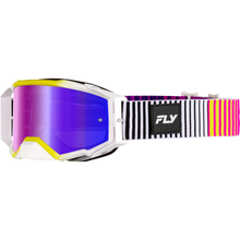 Zone Elite Goggle Pnk/Yel/Pur W/ Iridescent Red Mir/Smk Lens