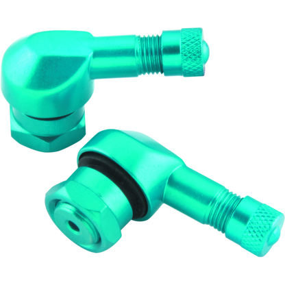 BikeMaster Valve Stem 2/Piece Pack Blue