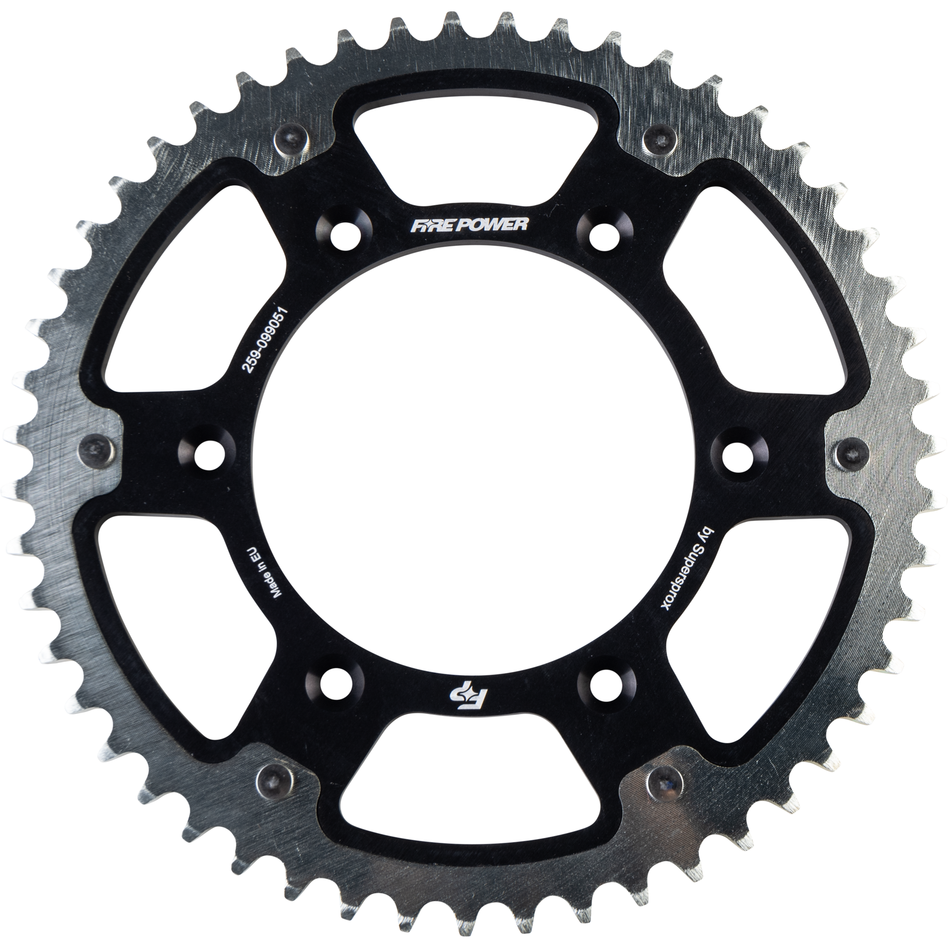 Rear Sprocket Hybrid 51t Blk/Sil