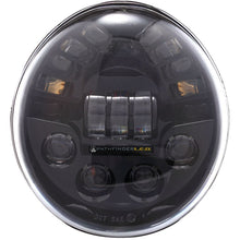 V Rod Headlight Black