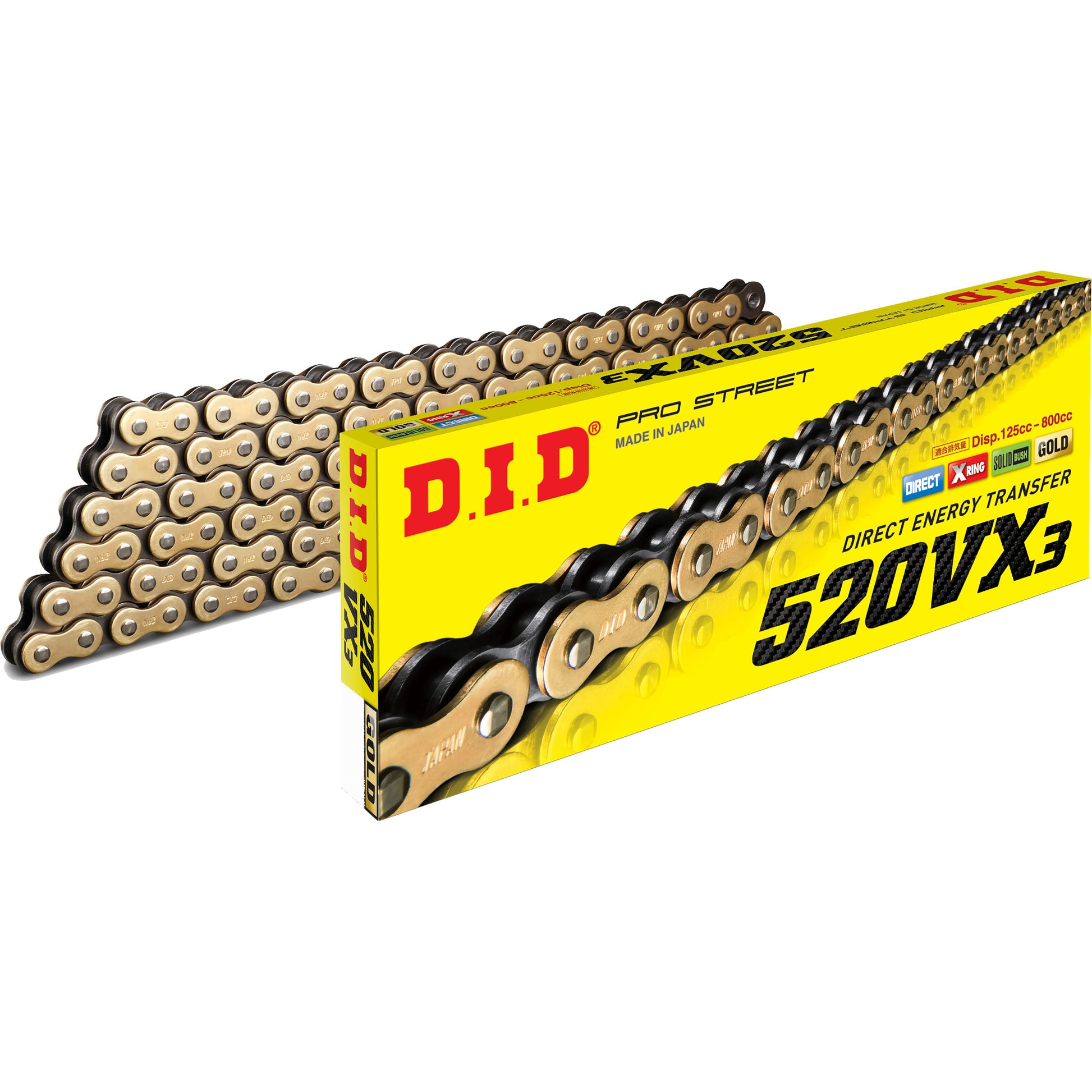 520vx3 Rivet M/L Gold Masterlink Gold