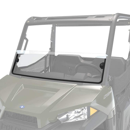 Polaris Off Road Lock & Ride Half Windshield - Poly