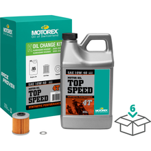 Top Speed Oil Change Kit 0.95l 10w40 Kaw