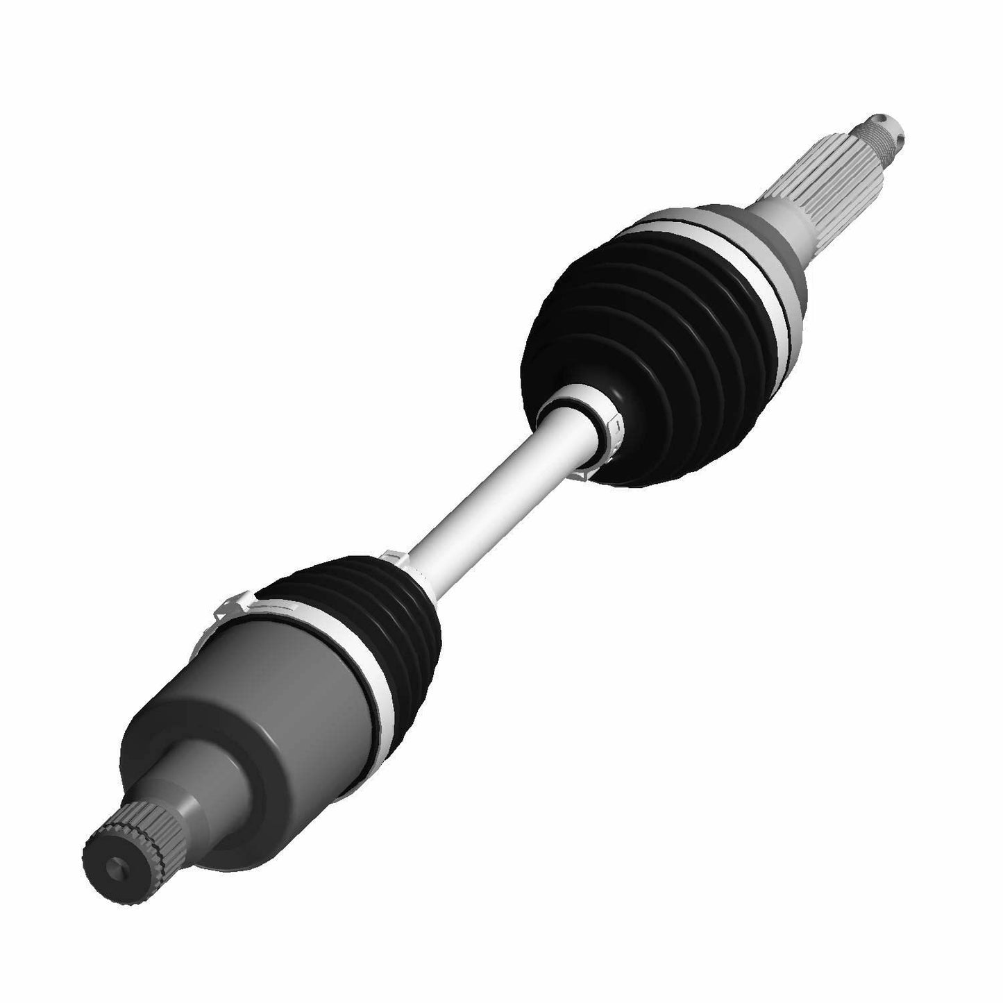 Polaris RZR Rear Half Shaft CV Axle for 2011-2014 800 and 800 EPS Models, Full Assembly, Genuine OEM Part, Black, Qty 1-1332884